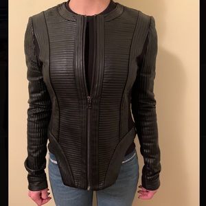 BCBG Leather Jacket